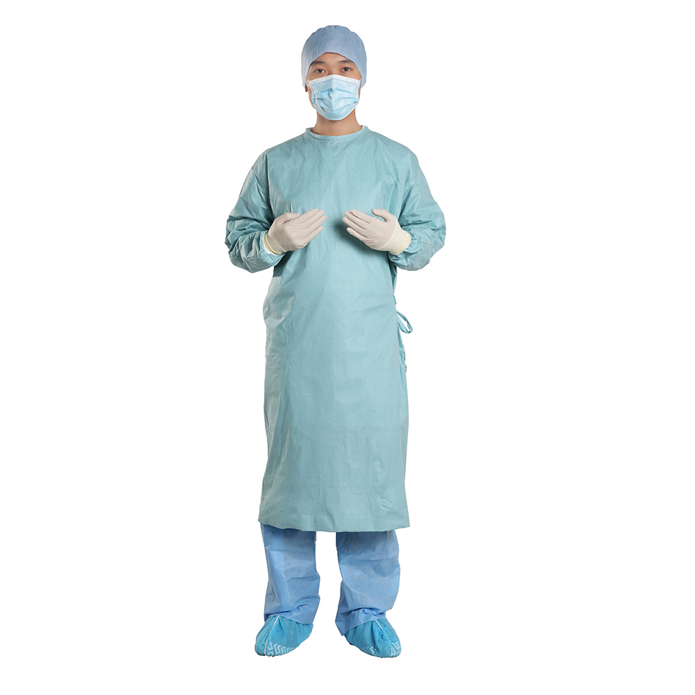 Clinix Health Disposable Isolation Gowns, Non-Surgical Gown, 35 GSM - Level  2 Gown - KP Pharma