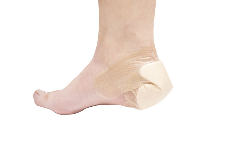 Silicone Foam Dressing for Heel