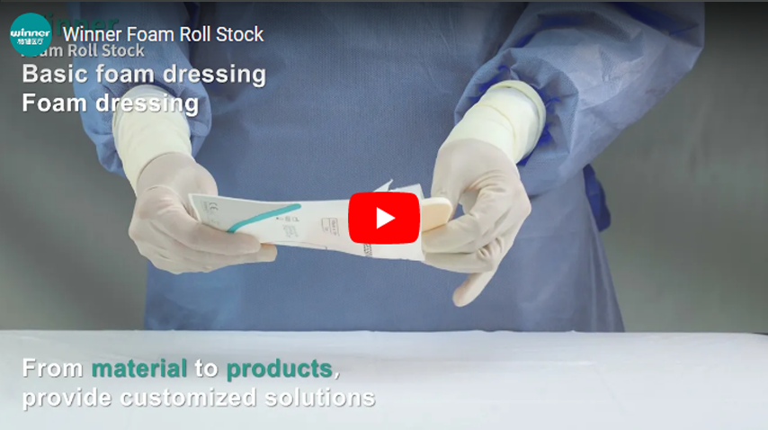 Foam Roll Stock, Wound Care Products