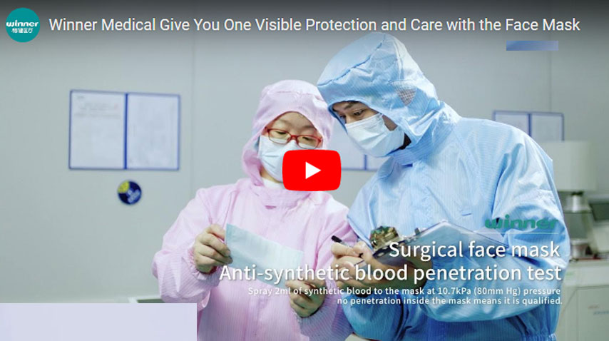 Winner Medical Give You One Visible Protection and Care with the Face Mask