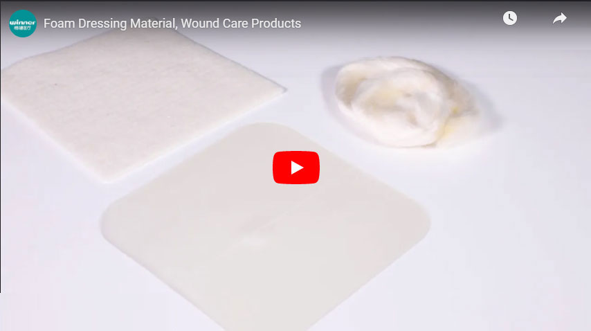 Foam Dressing Material, Wound Care Products