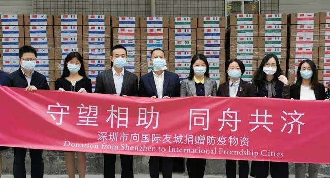 Shenzhen City Donates 1,500,000 Medical Masks of Winner Medical for 24 Countries